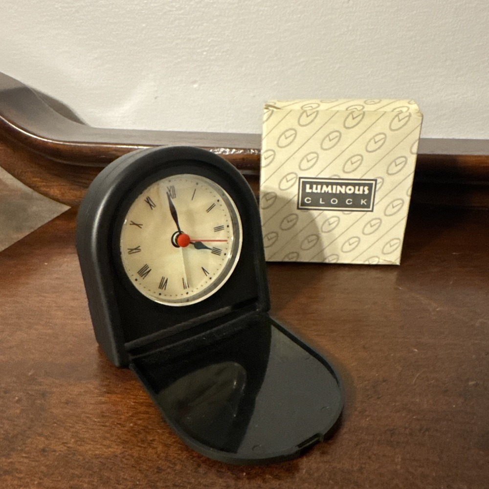3.5" American Express Card Luminous Clock Promo Giveaway - WORKS